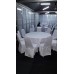 Plastic chair with cover