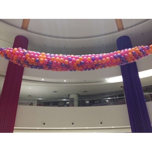 500pcs Normal Air Netting Balloon Drop