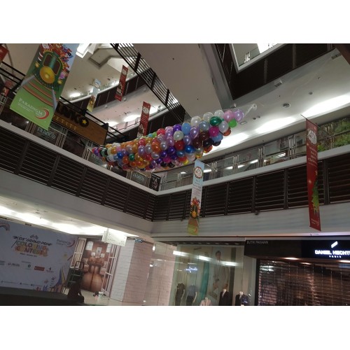 Netting Balloon Drop For Launching Event